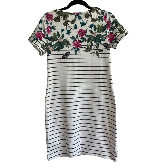 Joules Riviera Print Printed Jersey Short Sleeve Dress, Size 8 - Picture 10 of 14